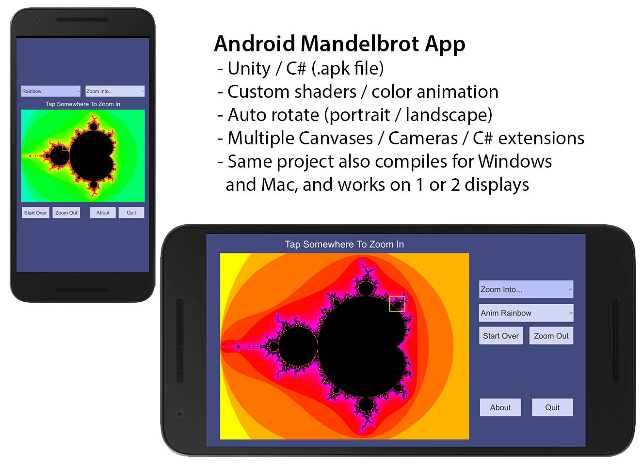 Mandelbrot Android App
