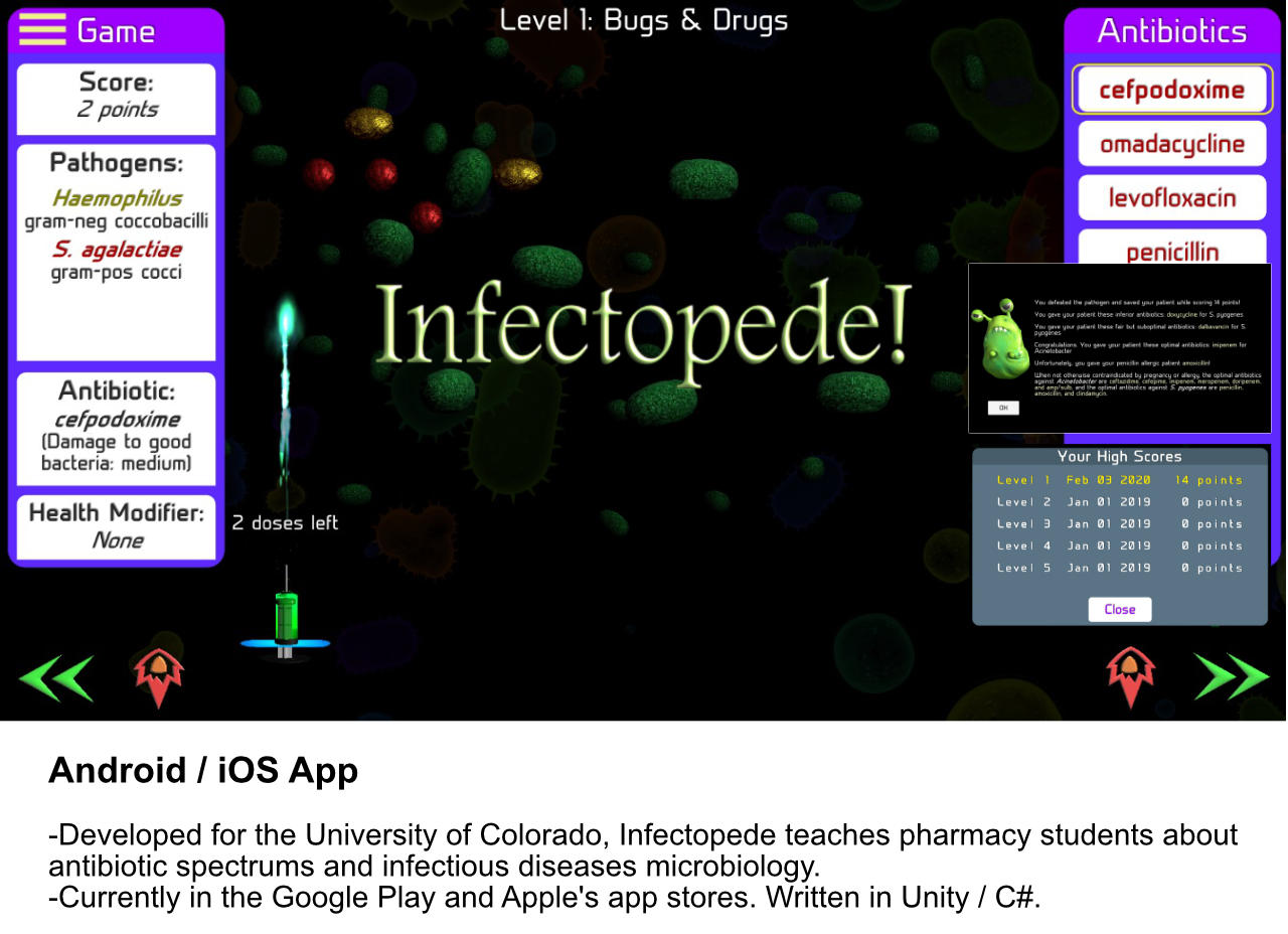 Infectopede App