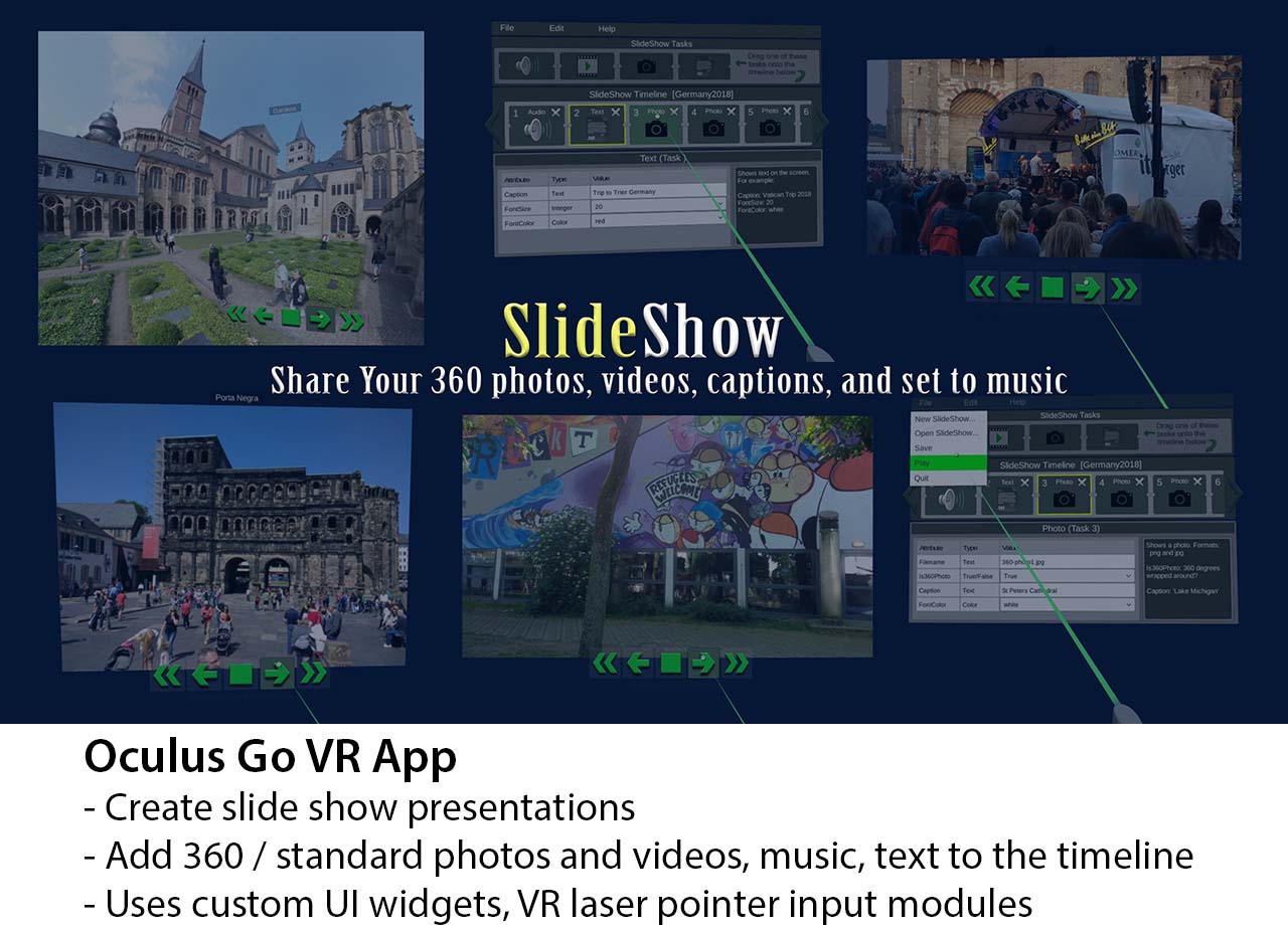 SlideShow For Oculus Go